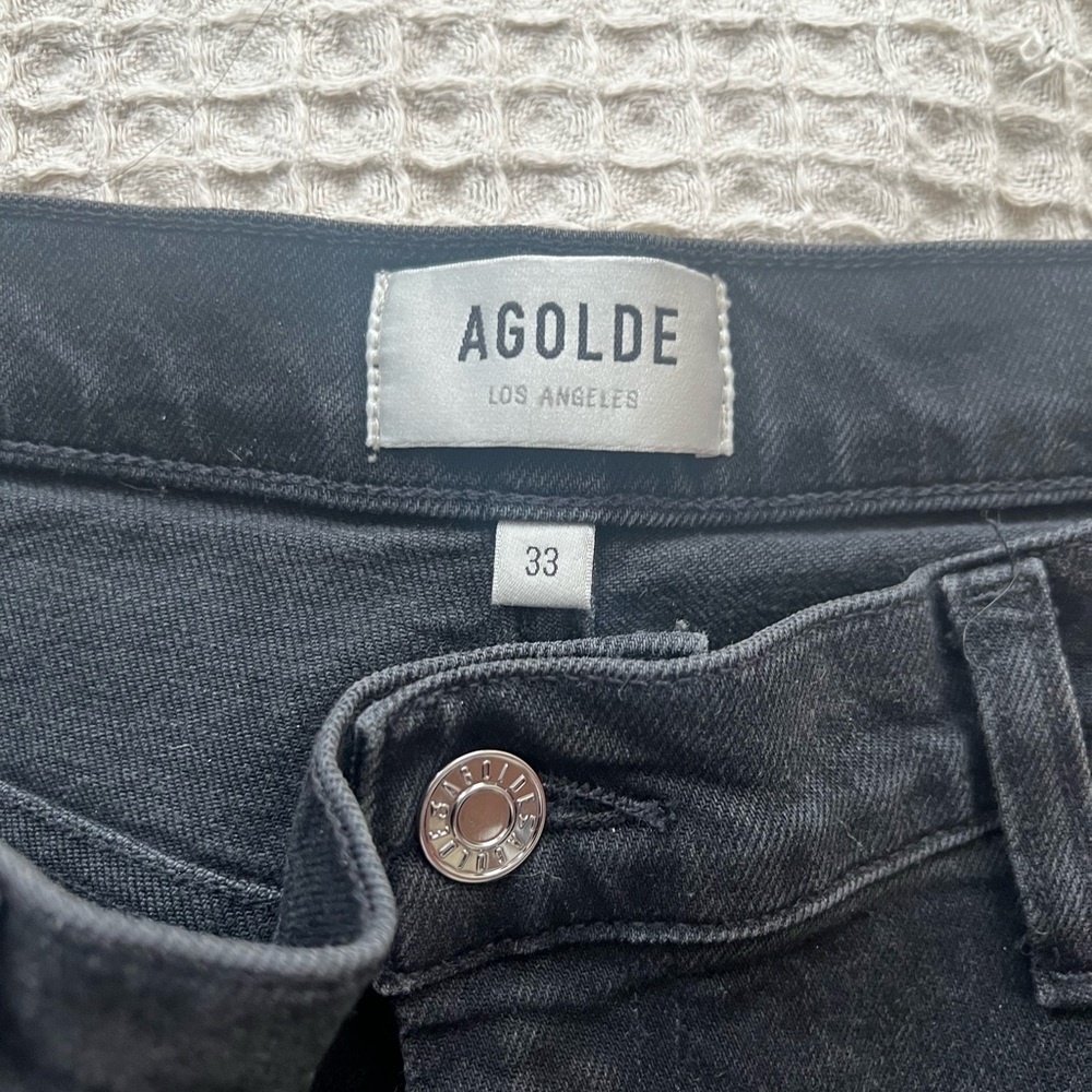 Agolde pinch waste high rise kick flare in panoramic- EXCELLENT CONDITION